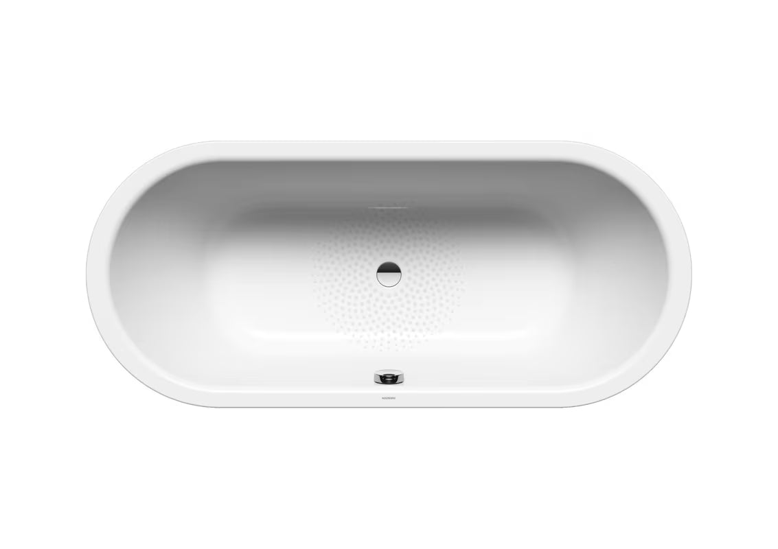Wanna owalna Kaldewei Classic Duo Oval 170 x 70 cm ze stali emaliowanej z powierzchnią Kaldewei Antislip.