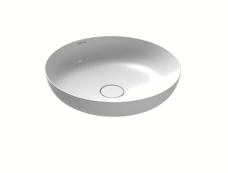 Kaldewei Miena umywalka nablatowa  45x45 cm w kolorze alpejska biel, ze stali emaliowanej