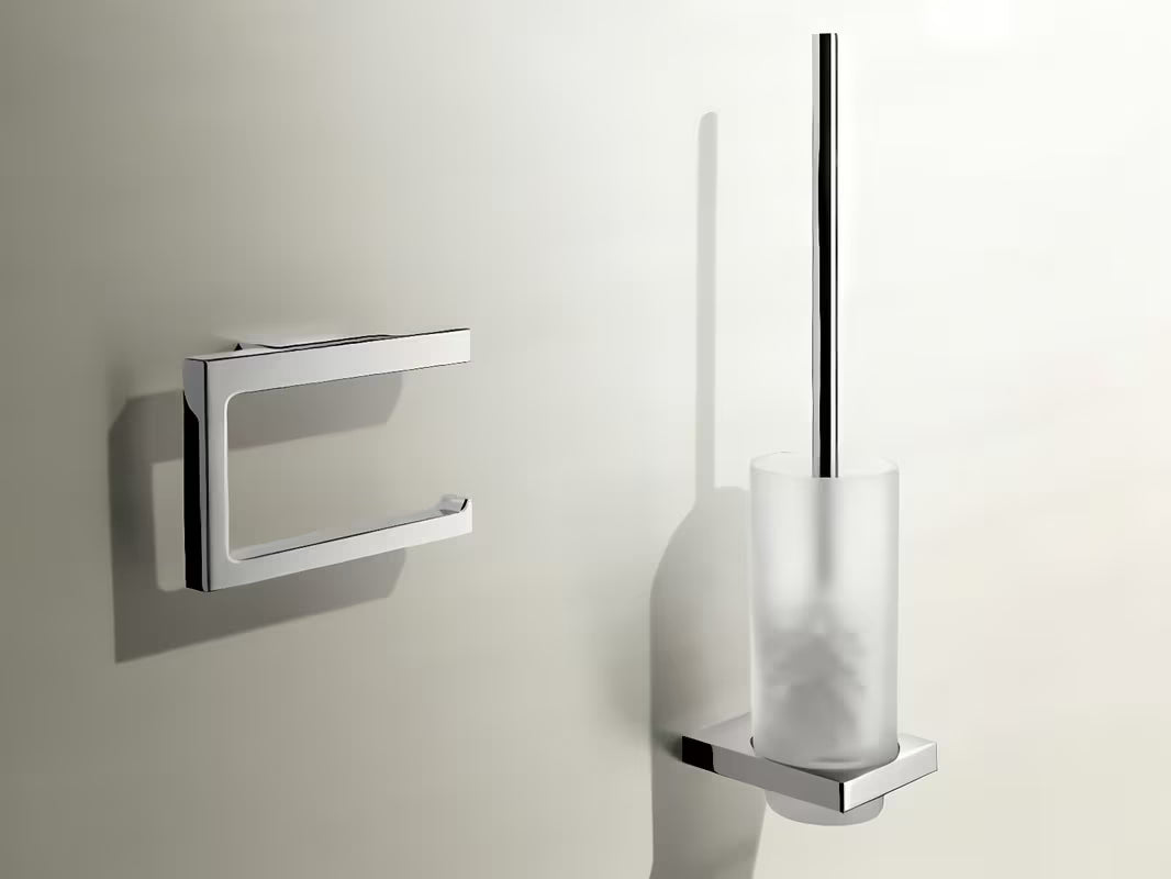 Ścienna SZCZOTKA do Wc Keuco Edition 11 w wykończeniu chrom z prostym, eleganckim wzornictwem