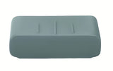 Wolnostojący  ceramiczna mydelniczka Kleine Wolke Cubic w kolorze antracytowym