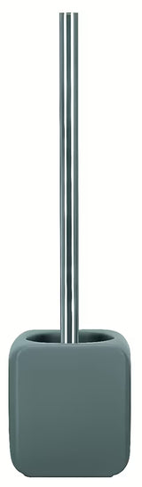 Wolnostojący  SZCZOTKA do Wc Kleine Wolke Cubic w kolorze antracytowym, o nowoczesnym designie