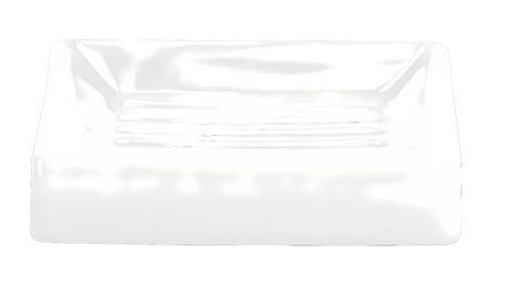 Biała ceramiczna mydelniczka Kleine Wolke Flash jako elegancki dodatek do łazienki.