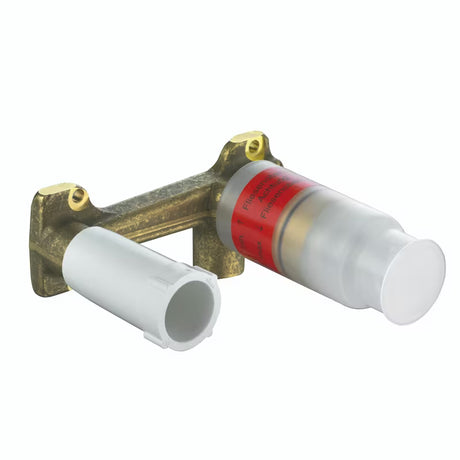 Element podtynkowy Kludi Zenta z mosiądzu z głowicą ceramiczną K-35 pro do instalacji podtynkowej.