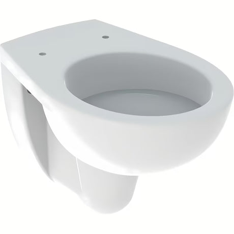 Biały miska WC wisząca Kolo Rekord z odpływem poziomym i dwudzielnym spłukiwaniem 3/6 l