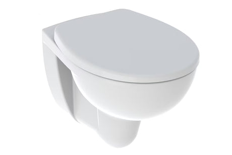 Miska WC Wisząca Kolo Rekord z białej ceramiki z technologią spłukiwania Rimless i deską soft Close