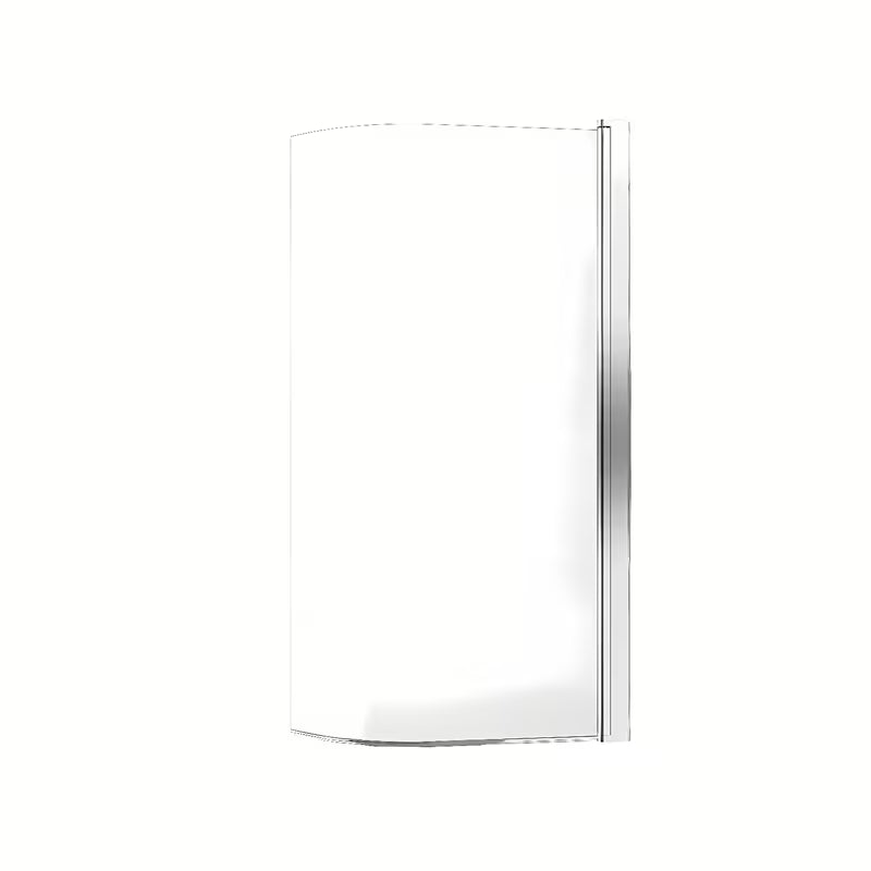 Parawan nawannowy Laguna Fortuna 150 cm w wykończeniu chrome pro wanny asymetryczne Fortuna Plus