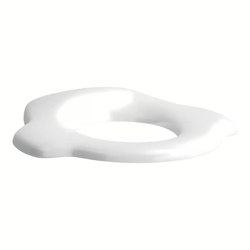Biała dziecięca DESKA sedesowa Laufen Florakids z duroplastu z soft Close i EasyLock