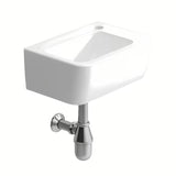 Biała ceramiczna mała umywalka Laufen Pro S 45 x 34 cm z otworem pro na baterię pośrodku