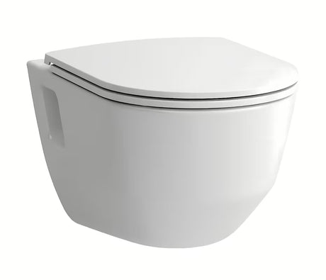 Biała miska WC wisząca Laufen Pro bez układu spłukującego z odpływem poziomym