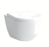 Białe miska WC wisząca Laufen Pro bez układu spłukującego z ukrytym mocowaniem EasyFit 2.0.