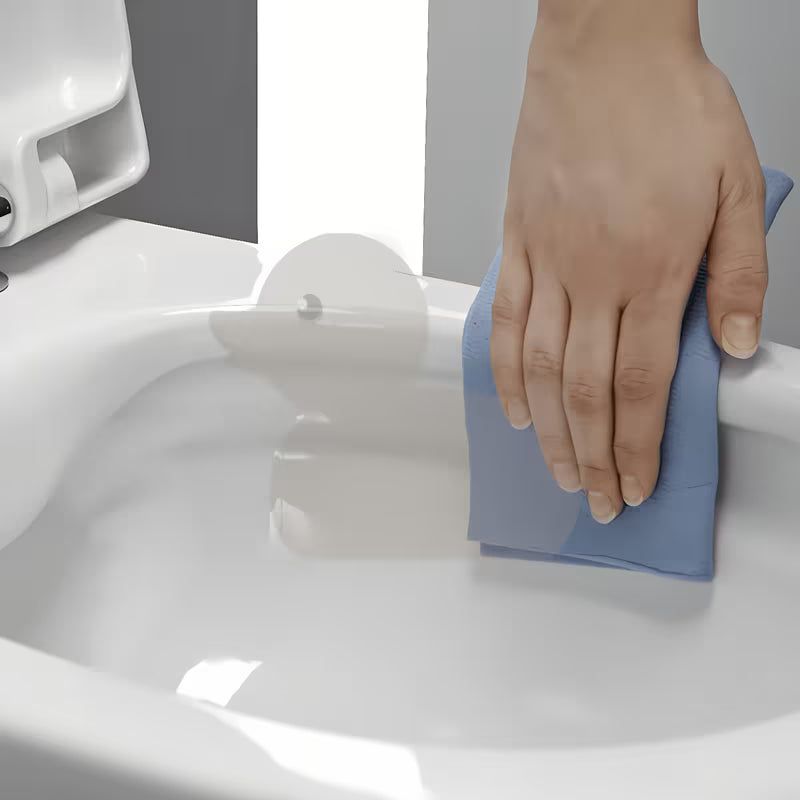 Białe miska WC wisząca Laufen Pro bez układu spłukującego z ukrytym mocowaniem EasyFit 2.0.