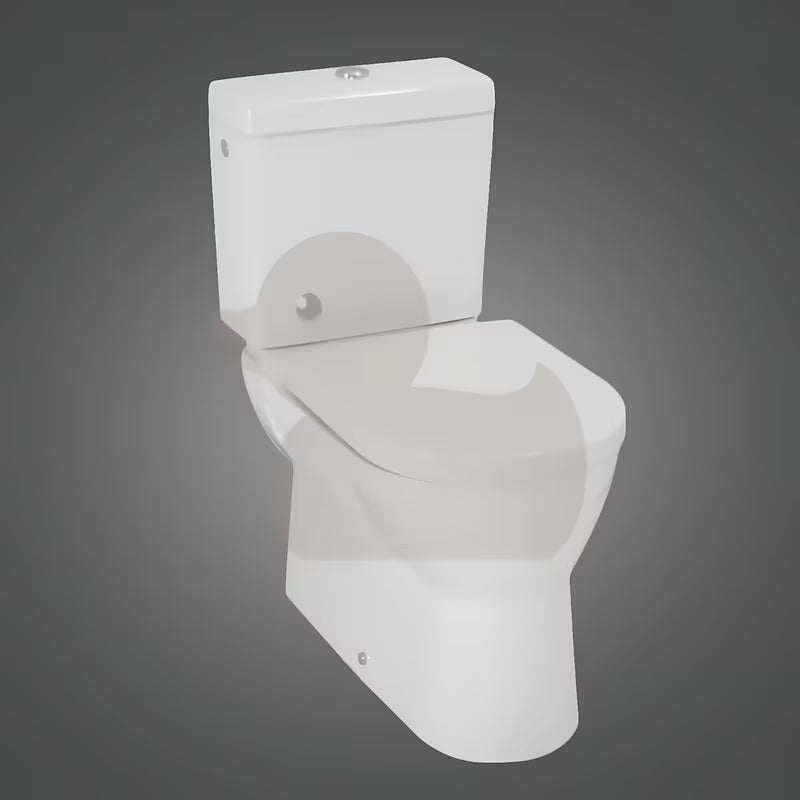 Biała miska WC kompakt miska WC stojąca Laufen Pro s z płaskim spłukiwaniem i odpływem Vario