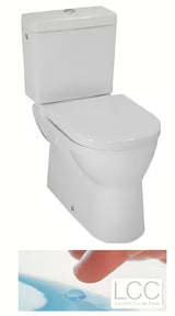 Laufen Pro KOMPAKT wc w białym kolorze bez zbiornika i bez deski sedesowej