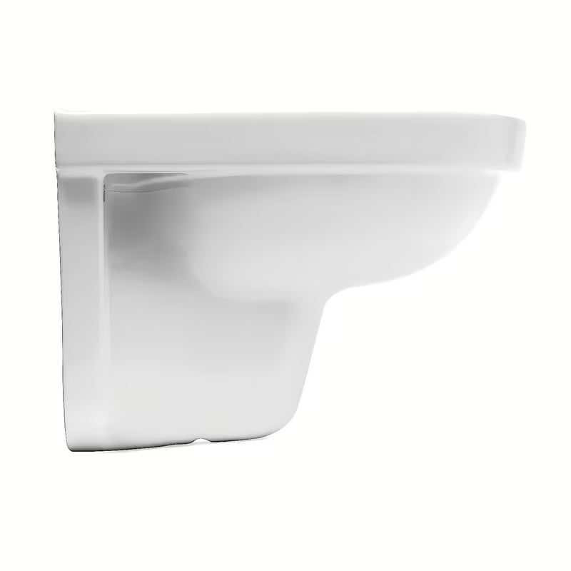 Biała miska WC wisząca Laufen Pro Nordic bez układu spłukującego z oszczędnym spłukiwaniem 2/4 l