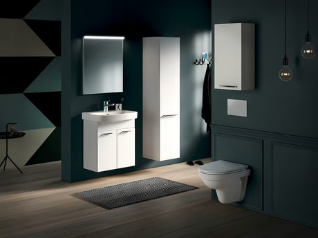 Biała miska WC wisząca Laufen Pro Nordic bez układu spłukującego z oszczędnym spłukiwaniem 2/4 l