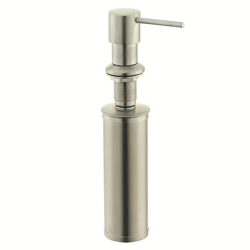 Wpuszczany dozownik mydła w płynie SIKO Supersteel 250 ml pro do umywalki i zlewozmywak 