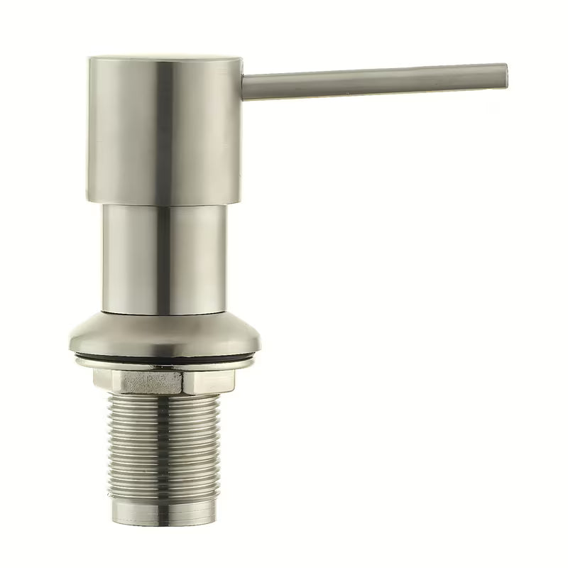 Wpuszczany dozownik mydła w płynie SIKO Supersteel 250 ml pro do umywalki i zlewozmywak 