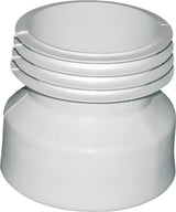 Zewnętrzna prosta gumowa manszeta do WC pro podłączenie odpływu do rury 110 mm