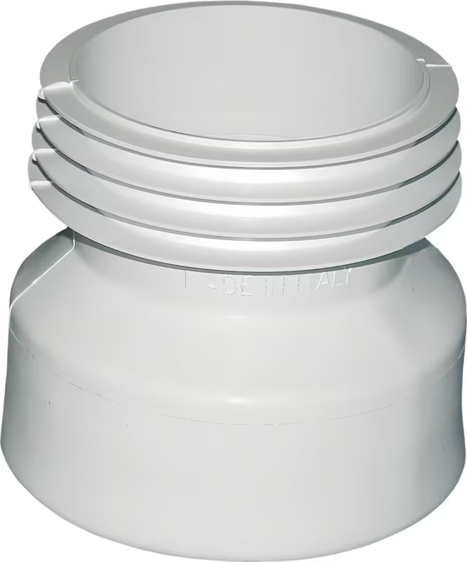 Zewnętrzna prosta gumowa manszeta do WC pro podłączenie odpływu do rury 110 mm