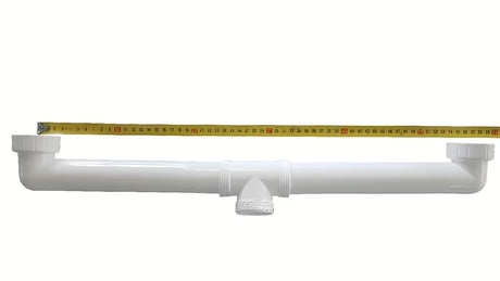 Podwójny syfon umywalkowy SIKO Multi meblowy pro przyłącze 5/4 i 6/4