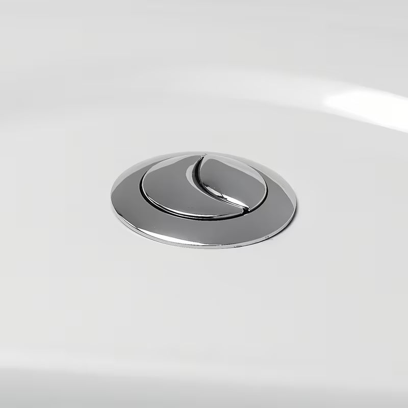 Biała KOMPAKT wc Multi Eur w klasycznym stylu, z odpływem poziomym i mechanizmem DualFlush