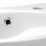 Biała ceramiczna mała umywalka Multi 35x28 cm z otworem na pro baterię po prawej stronie