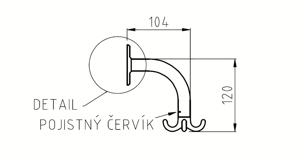 Elegancki chromowany wieszak 4 hakowy do łazienki na ręczniki, ręczniki kąpielowe i szlafrok.