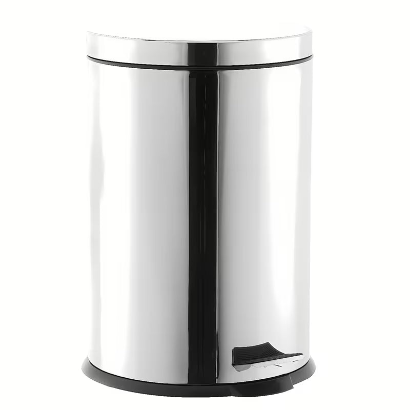 Chromowany kosz na śmieci Multi z technologią soft Close i wyjmowanym pojemnikiem, pojemność 20 l.