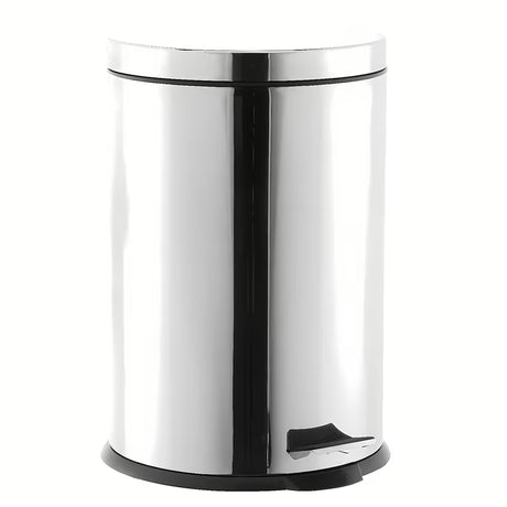 Chromowany kosz na śmieci Multi z technologią soft Close i wyjmowanym pojemnikiem, pojemność 20 l.