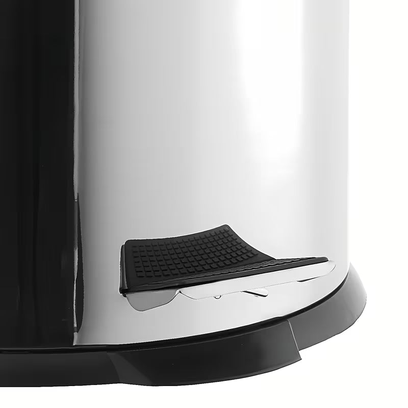 Chromowany kosz na śmieci Multi z technologią soft Close i wyjmowanym pojemnikiem, pojemność 20 l.