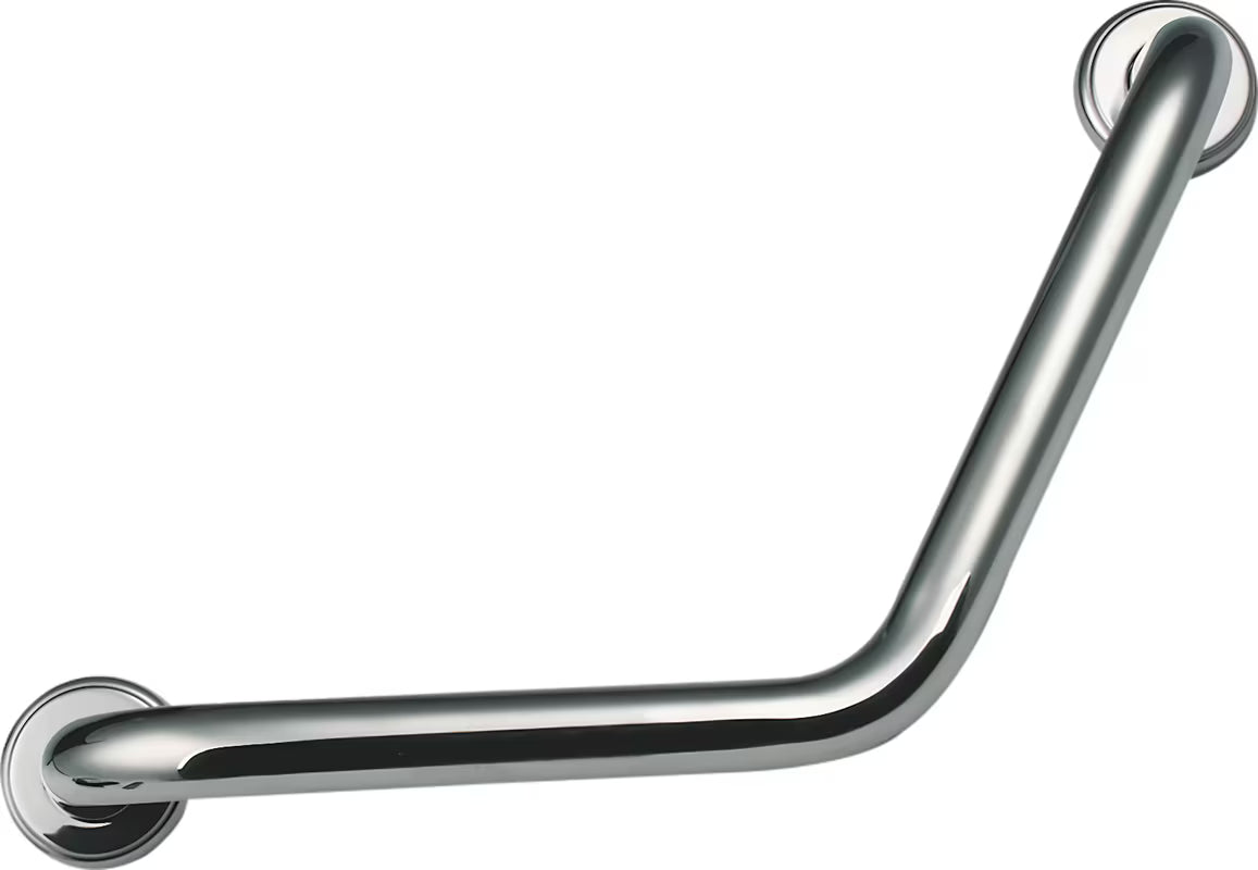 Ścienny łazienkowy uchwyt Multi Chrome w wykończeniu ze stali nierdzewnej pro bezpieczniejsze poruszanie się