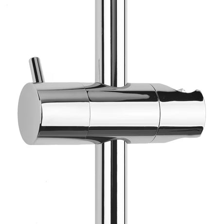 Drążek prysznicowy Multi Chrome z regulowanym uchwytem prysznice i średnicą drążka 18 mm