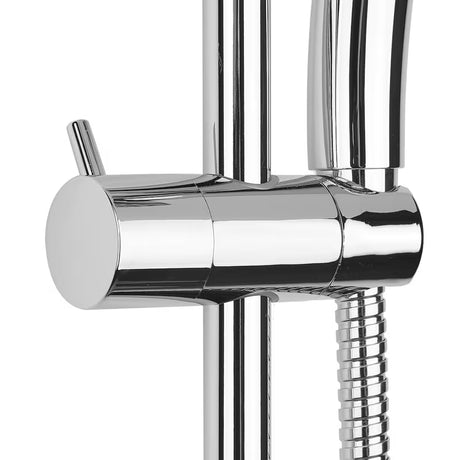 Zestaw prysznicowy Multi Chrome z suwakiem pro regulacji wysokości prysznice