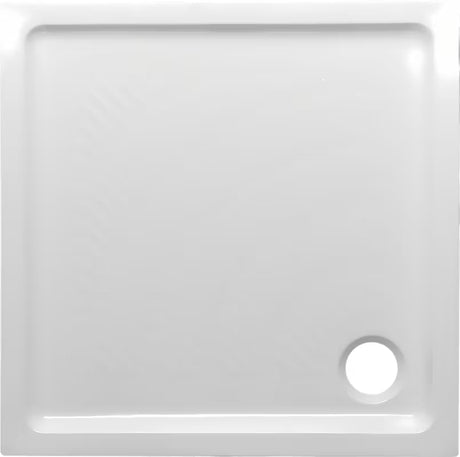 Multi Abs kwadratowy brodzik prysznicowy 90x90 cm z akrylu, biały