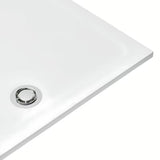 Multi syfon do brodzika w wykończeniu chrom z designerską osłoną