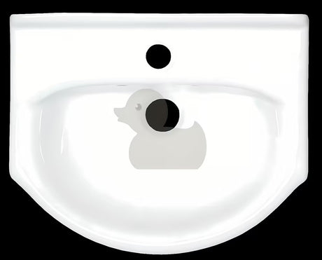 Multi Pro szafka z umywalką ceramiczną w kolorze białym z chromowanymi uchwytami