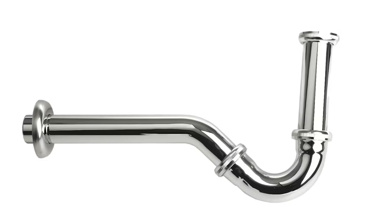 Designowy syfon do bidetu Multi Chrome o średnicy 32 mm pro podłączenie do odpływu