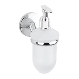 Elegancki dozownik do mydła Multi Simple w wykończeniu chrome pro do codziennego użytku w łazience.