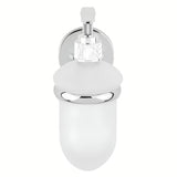Elegancki dozownik do mydła Multi Simple w wykończeniu chrome pro do codziennego użytku w łazience.