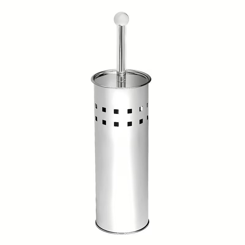 Wolnostojący  SZCZOTKA do Wc Multi Chrome o eleganckim, zaokrąglonym wzornictwie do łazienki.