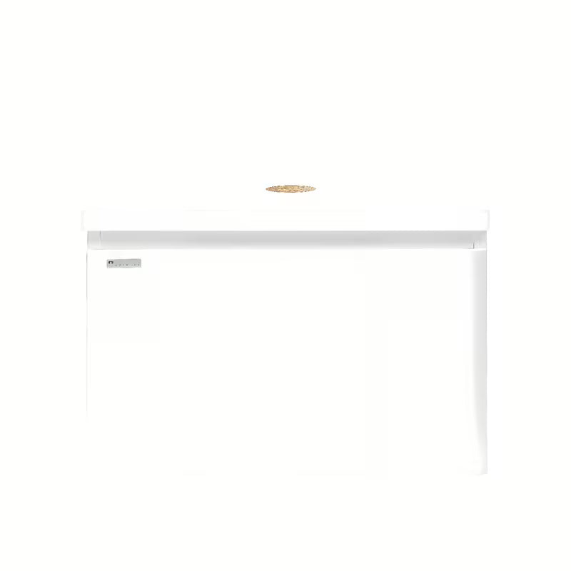 Wisząca szafka pod umywalkę Naturel Ancona 80x46 cm w kolorze białym, z połyskiem