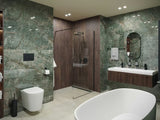 Owalne lustro Naturel B-Way 40x80 cm w kolorze czarnym