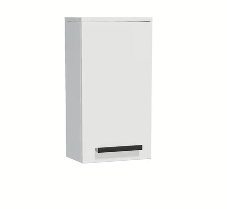 Błyszczący chromowany uchwyt Naturel Cube do meble łazienkowe o minimalistycznym designie