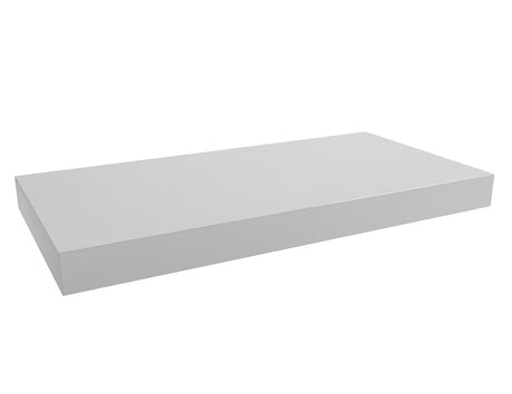 Wisząca blat pod umywalkę nablatową Naturel Dolce w kolorze glossy white, wymiary 100x8x50 cm.