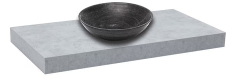 Blat łazienkowy  Naturel Dolce 170 x 50 x 8 cm w dekorze beton