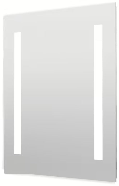 Prostokątne LUSTRO led Naturel Iluxit 60x70 cm z włącznikiem sensorowym i matą przeciw parowaniu.