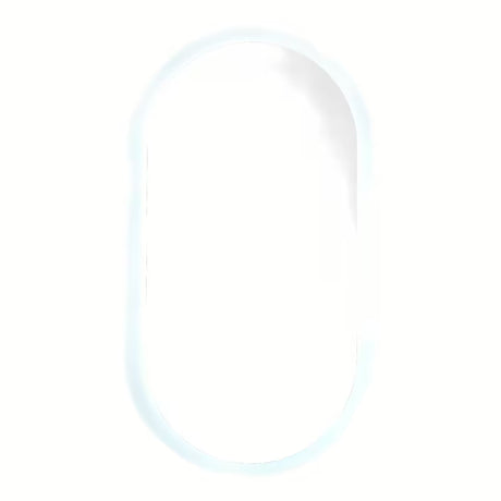 Owalne LUSTRO led Naturel Project 60x120 cm z sensorem z matą przeciwmgielną