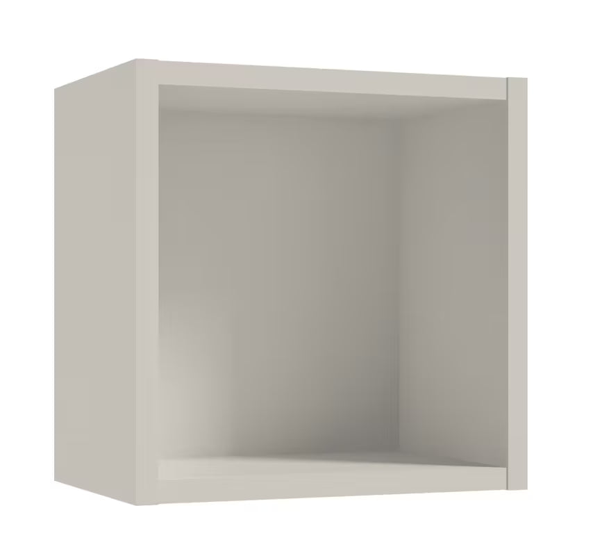 Biała szafka łazienkowa Naturel Stilla jako wiszący regałowy pojemnik 30x30x20 cm