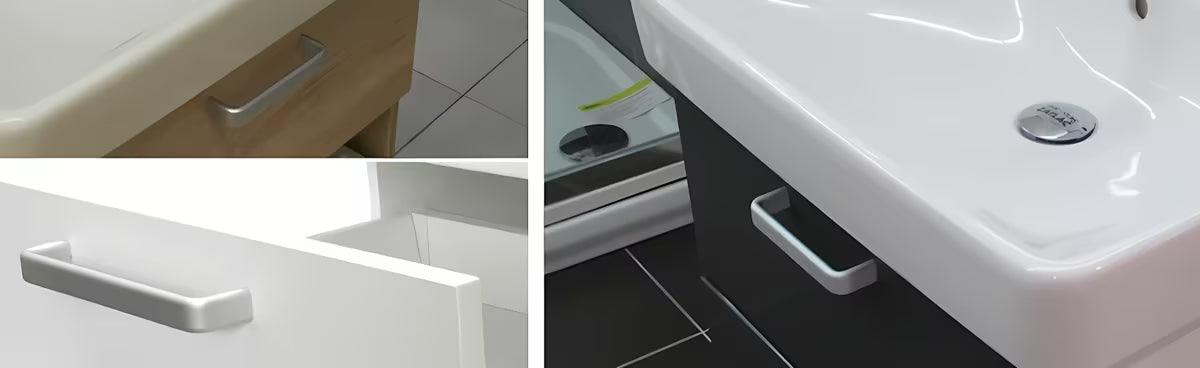 Aluminiowy uchwyt Naturel Vario Dekor pro szafki łazienkowej
