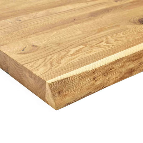 Dębowa blat łazienkowy  Naturel Wood z wykończeniem olejem twardowoskowym